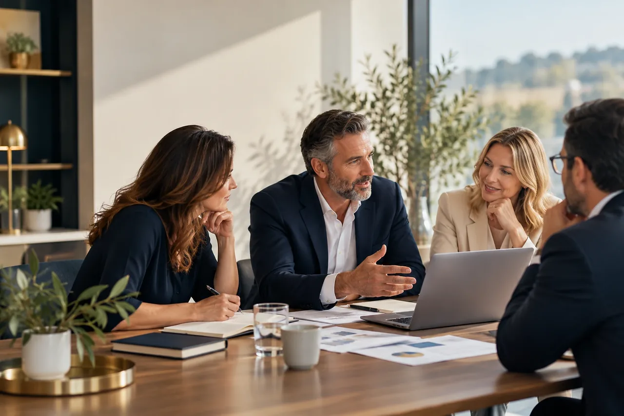 Gemeinsame Arbeitsbesprechung